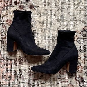 Steven by Steve Madden Lieve Suede Booties